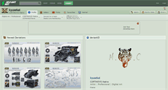 Desktop Screenshot of kyusekai.deviantart.com