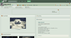 Desktop Screenshot of lukas-marcel.deviantart.com