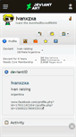 Mobile Screenshot of ivanxzxa.deviantart.com