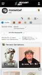 Mobile Screenshot of mooseloaf.deviantart.com