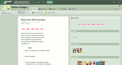 Desktop Screenshot of fashion-vintage.deviantart.com