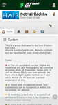 Mobile Screenshot of nothairracist.deviantart.com
