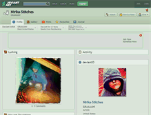 Tablet Screenshot of nirika-stitches.deviantart.com