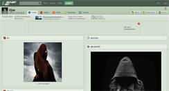 Desktop Screenshot of djoe.deviantart.com