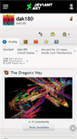 Mobile Screenshot of dak180.deviantart.com