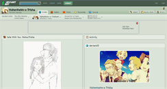 Desktop Screenshot of hohenheim-x-trisha.deviantart.com