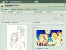 Tablet Screenshot of hohenheim-x-trisha.deviantart.com