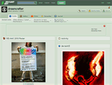 Tablet Screenshot of dreamcrafter.deviantart.com