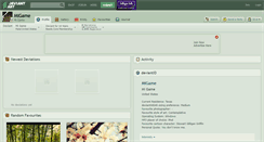 Desktop Screenshot of migame.deviantart.com