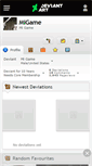 Mobile Screenshot of migame.deviantart.com