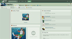 Desktop Screenshot of dragzillas.deviantart.com
