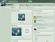 Tablet Screenshot of dragzillas.deviantart.com