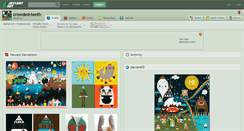 Desktop Screenshot of crowded-teeth.deviantart.com