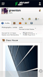 Mobile Screenshot of greenism.deviantart.com