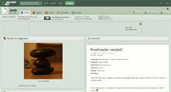 Desktop Screenshot of jacab.deviantart.com