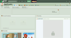 Desktop Screenshot of loisgriffinaddict.deviantart.com