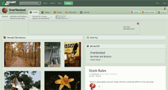 Desktop Screenshot of overstocked.deviantart.com