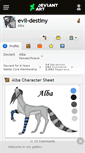 Mobile Screenshot of evil-destiny.deviantart.com