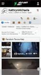 Mobile Screenshot of kathrynmichaela.deviantart.com