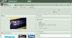 Desktop Screenshot of fluxity.deviantart.com