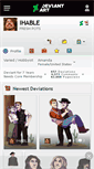 Mobile Screenshot of ihable.deviantart.com