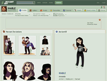 Tablet Screenshot of ihable.deviantart.com