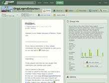 Tablet Screenshot of gingalegendsolaurea.deviantart.com