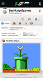 Mobile Screenshot of darkkingofgames.deviantart.com