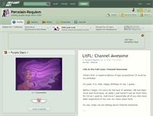 Tablet Screenshot of porcelain-requiem.deviantart.com