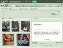 Tablet Screenshot of drode.deviantart.com