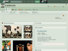 Tablet Screenshot of bv-photoworks.deviantart.com