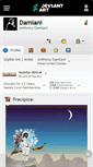 Mobile Screenshot of damiani.deviantart.com