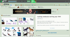 Desktop Screenshot of alittlebug.deviantart.com