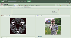 Desktop Screenshot of mazena.deviantart.com