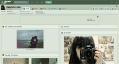 Desktop Screenshot of madeleine-kate.deviantart.com