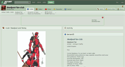 Desktop Screenshot of deadpool-fan-club.deviantart.com