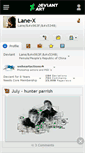 Mobile Screenshot of lane-x.deviantart.com