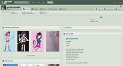 Desktop Screenshot of gorillaznoodle.deviantart.com