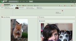 Desktop Screenshot of messimutt.deviantart.com