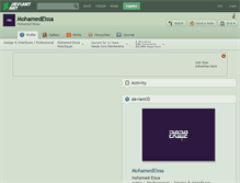 Tablet Screenshot of mohamedeissa.deviantart.com