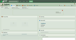 Desktop Screenshot of gaybeast.deviantart.com