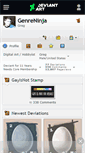 Mobile Screenshot of genreninja.deviantart.com