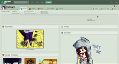 Desktop Screenshot of forheart.deviantart.com