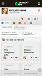 Mobile Screenshot of katsumi-sama.deviantart.com