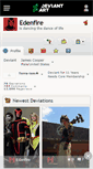 Mobile Screenshot of edenfire.deviantart.com