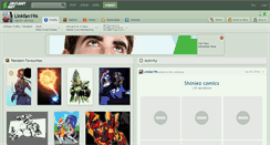 Desktop Screenshot of linkfan196.deviantart.com