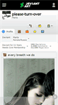 Mobile Screenshot of please-turn-over.deviantart.com