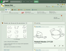 Tablet Screenshot of names-tailz.deviantart.com