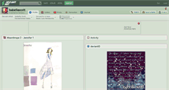 Desktop Screenshot of isabellascott.deviantart.com