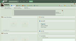 Desktop Screenshot of fingerplz.deviantart.com